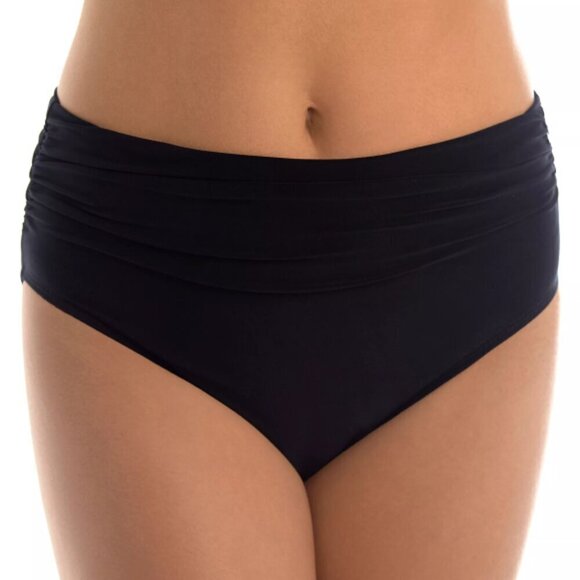 Magicsuit by Miraclesuit Shirred Jersey Swimsuit Bottom, Black - Picture 1 of 2